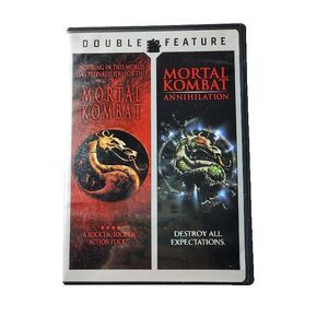 Mortal Kombat / Mortal Kombat: Annihilation Double Feature DVD Movies 1990s